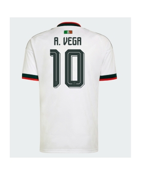 Billige Fotballdrakt Mexico Alexis Vega #10 Replika Bortedrakt VM 2026 Kortermet Billige Fotballdrakt Mexico Alexis Vega #10 Replika Bortedrakt VM 2026 Kortermet